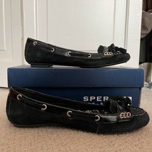 Sperry Top-Sider black flats